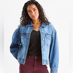 a.n.a Light Blue Jean Jacket
